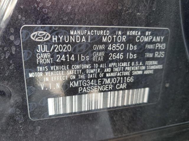 2021 GENESIS G70 PRESTI - KMTG34LE7MU071166
