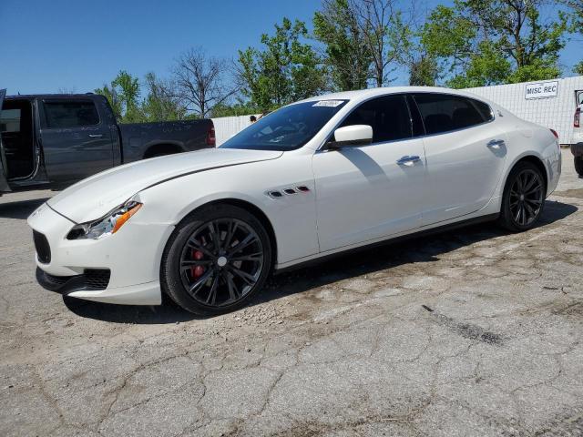 MASERATI QUATTROPOR 2015 white sedan 4d gas ZAM56RRA6F1153047 photo #1