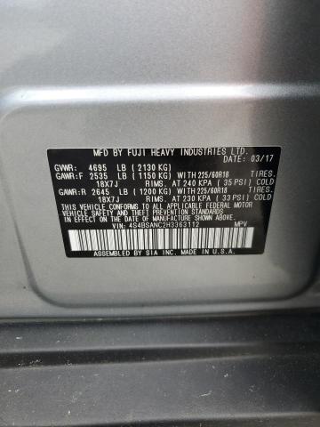2017 SUBARU OUTBACK 2. - 4S4BSANC2H3363112