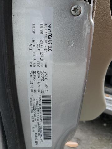 2017 DODGE GRAND CARA 2C4RDGCG3HR749440