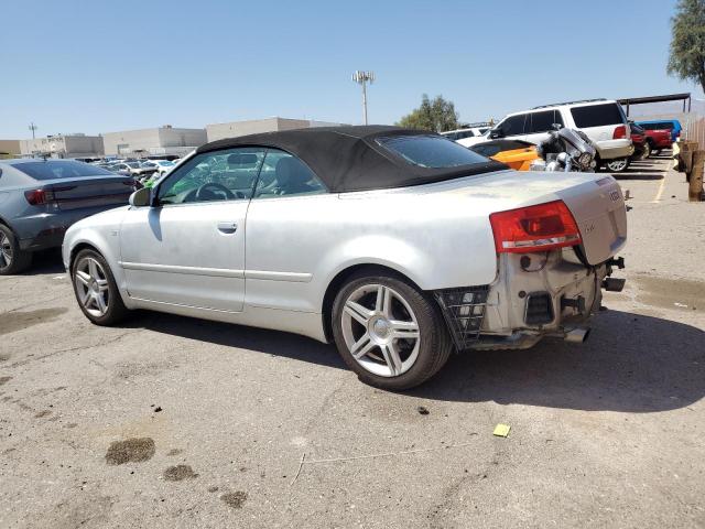 AUDI A4 2.0T CA 2008 silver  gas WAUAF48H58K016812 photo #3