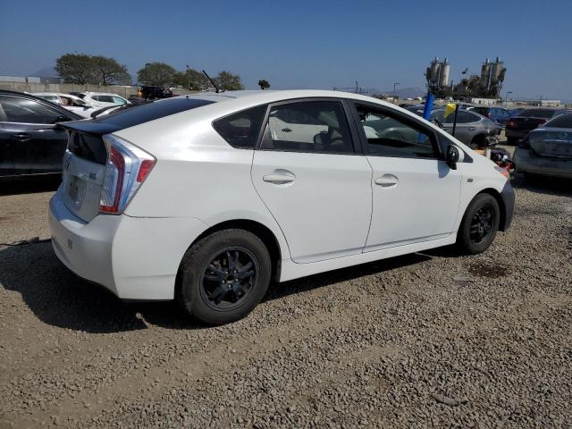 TOYOTA PRIUS 2015 white hatchbac hybrid engine JTDKN3DU7F1980323 photo #4