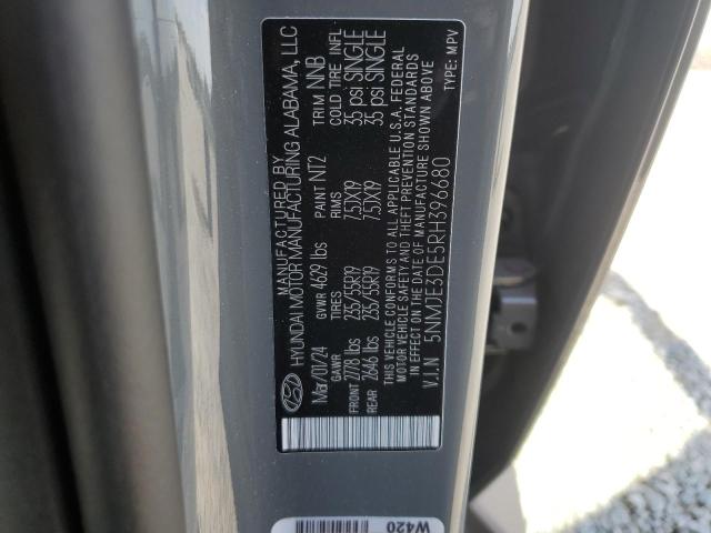 2024 HYUNDAI TUCSON LIM - 5NMJE3DE5RH396680