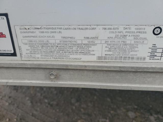 2020 CARRY-ON TRAILER #3227039977