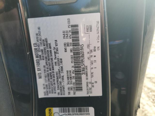 2020 LINCOLN MKZ RESERV 3LN6L5F99LR601945