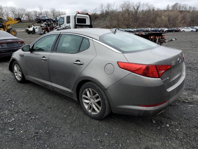 KIA OPTIMA LX 2012 gray sedan 4d gas 5XXGM4A73CG046964 photo #3