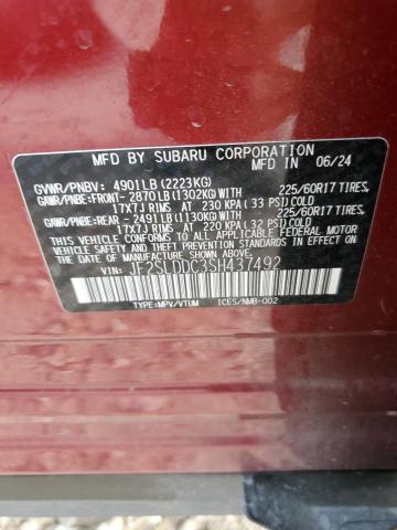 2025 SUBARU FORESTER P - JF2SLDDC3SH437492