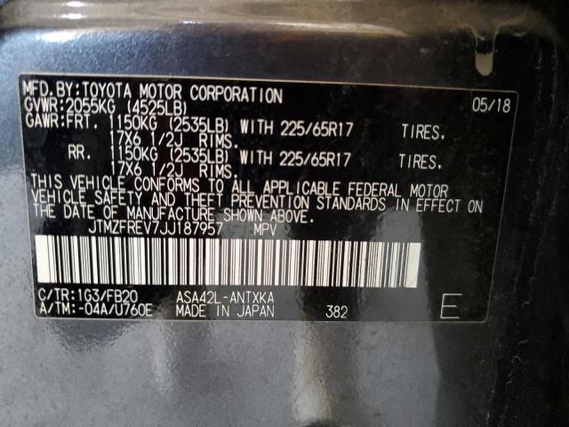 2018 TOYOTA RAV4 LE - JTMZFREV7JJ187957