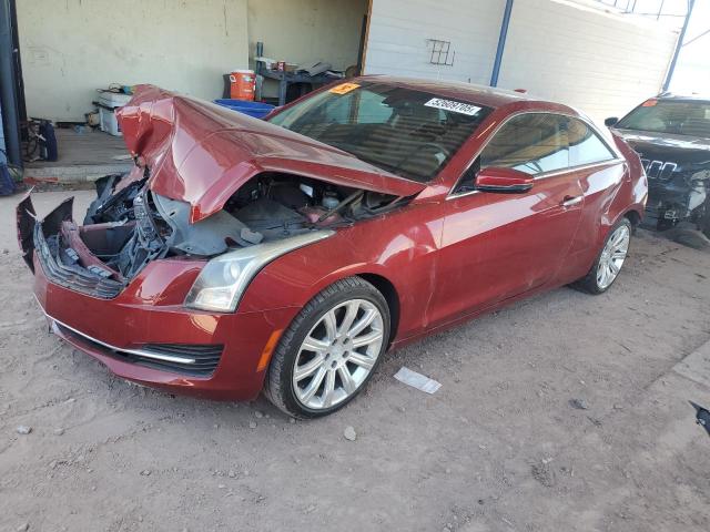 CADILLAC ATS 2015 maroon  gas 1G6AA1RX1F0115953 photo #1