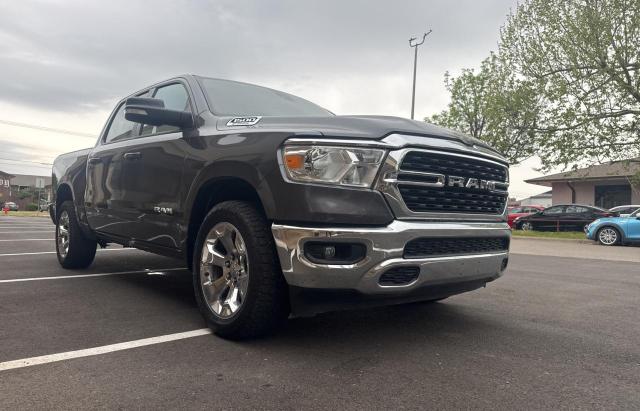 RAM 1500 BIG H 2022 gray  gas 1C6RREFG2NN325927 photo #1