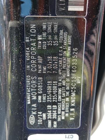 2015 KIA SEDONA EX - KNDMC5C13F6033526