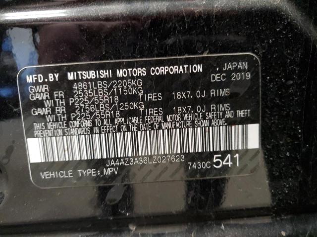 2020 MITSUBISHI OUTLANDER - JA4AZ3A36LZ027623