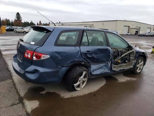 MAZDA 6 2005 blue  gas 1YVHP82DX55M57027 photo #4