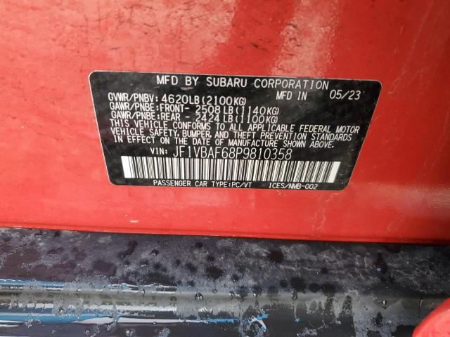 2023 SUBARU WRX PREMIU - JF1VBAF68P9810358