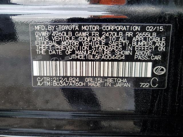 2015 LEXUS GS 350 JTHCE1BL6FA004454