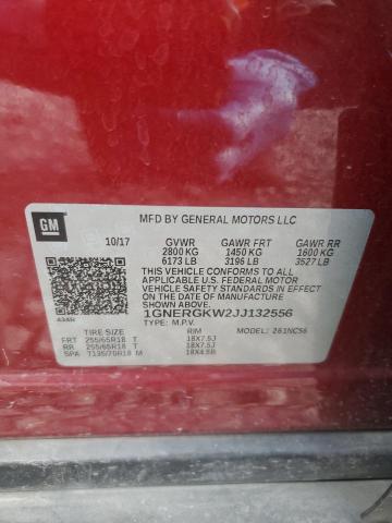 2018 CHEVROLET TRAVERSE L - 1GNERGKW2JJ132556