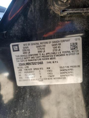 2016 GMC TERRAIN SL - 2GKALMEK7G6212493