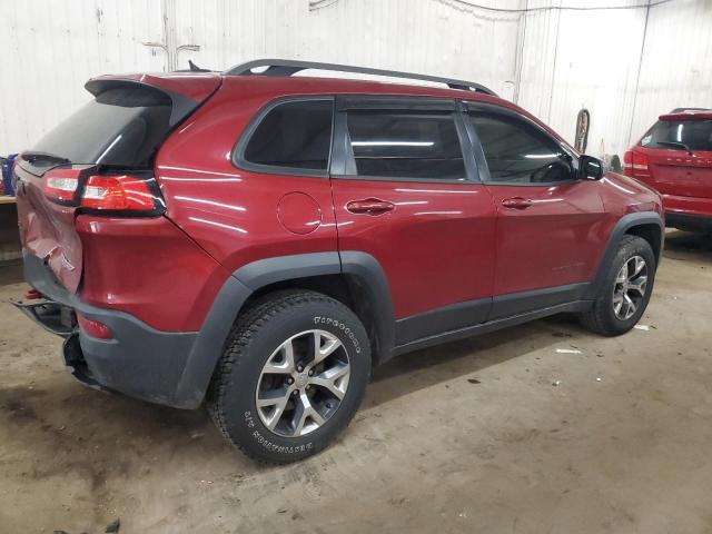 Vin: 1c4pjmbs9fw509642, lot: 52385555, jeep cherokee trailhawk 20153