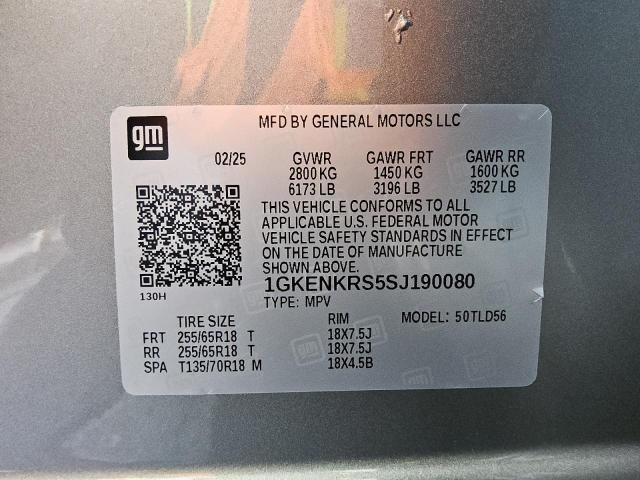 2025 GMC ACADIA ELE 1GKENKRS5SJ190080