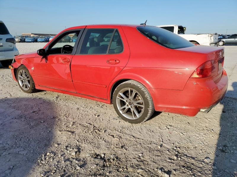 SAAB 9-5 2.3T 2008 red  gas YS3ED49G983504454 photo #3