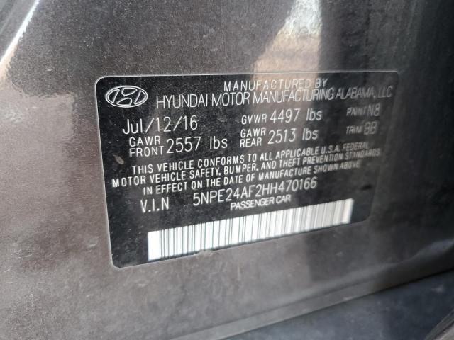 2017 HYUNDAI SONATA SE - 5NPE24AF2HH470166