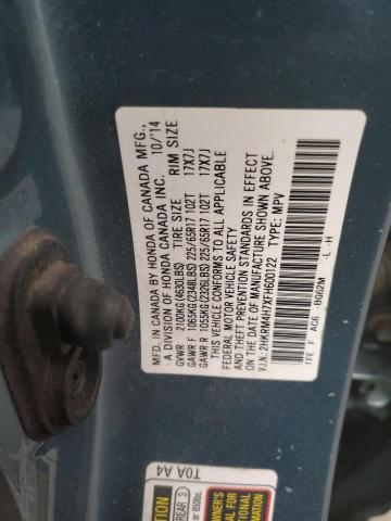 2015 HONDA CR-V EXL - 2HKRM4H7XFH600122