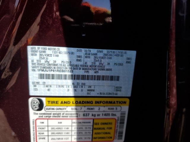 2024 FORD EXPEDITION - 1FMJU1P81REB01523