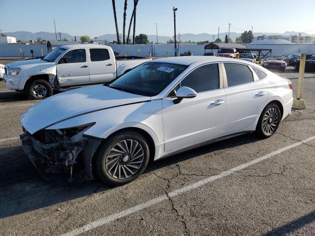 Vin: kmhl34jj1ma026525, lot: 51709575, hyundai sonata hybrid 2021 img_1