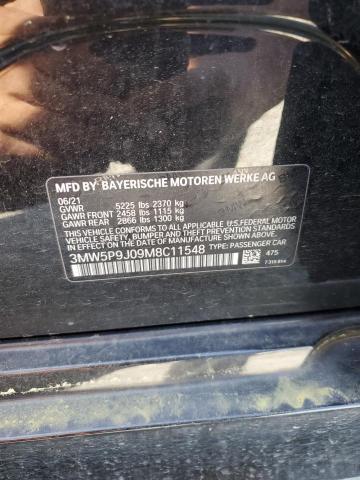 2021 BMW 330XE 3MW5P9J09M8C11548