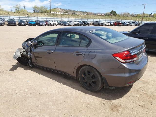 Vin: 19xfb2f52fe277042, lot: 53988535, honda civic lx 20152