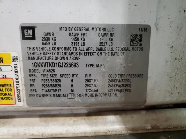 2016 GMC ACADIA DEN - 1GKKVTKD1GJ225693