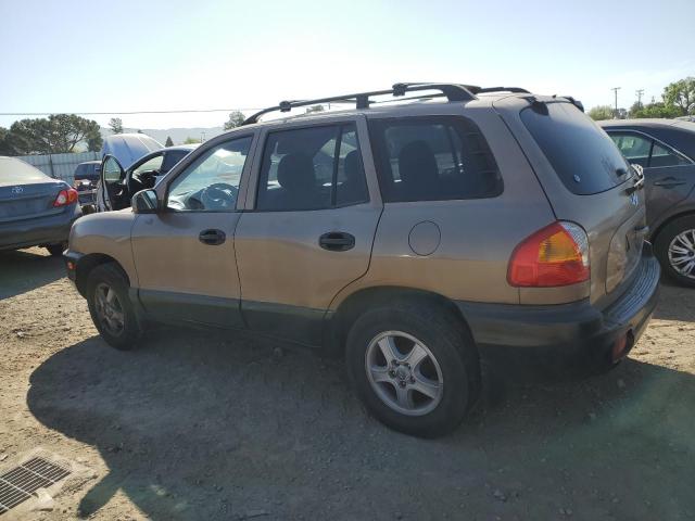 HYUNDAI SANTA FE G 2002 tan  gas KM8SC13D82U337432 photo #3
