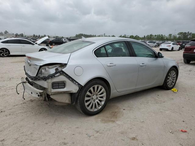 BUICK REGAL CXL 2011 silver sedan 4d gas 2G4GN5EC7B9177438 photo #4