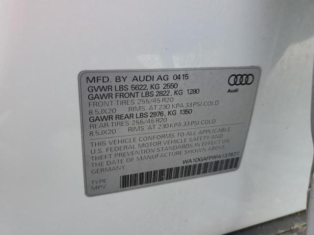 2015 AUDI Q5 PREMIUM - WA1DGAFP9FA137877