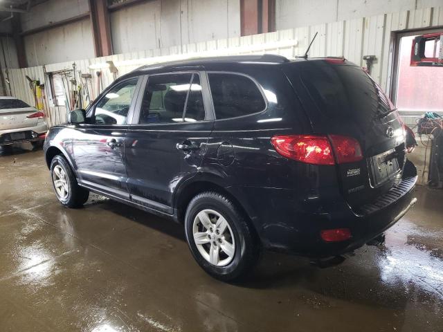 HYUNDAI SANTA FE G 2009 black  gas 5NMSG13D59H276809 photo #3