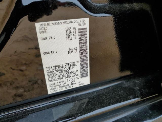 2020 NISSAN ALTIMA S - 1N4BL4BV4LC271507