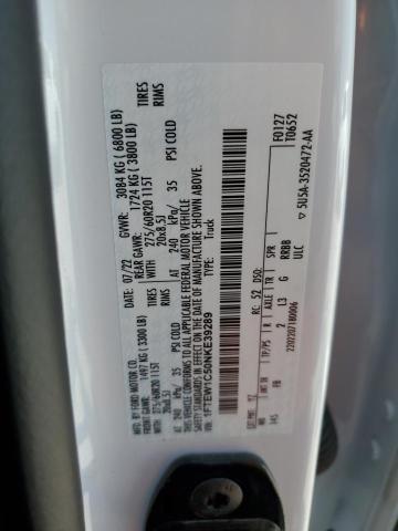 2022 FORD F150 SUPER - 1FTEW1C50NKE39289