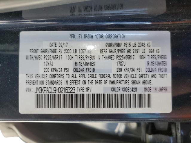 2017 MAZDA CX-5 TOURI - JM3KFACL9H0216323