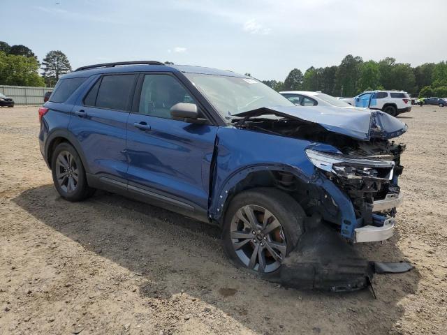 Vin: 1fmsk7dh0mgb61016, lot: 53907035, ford explorer xlt 20214