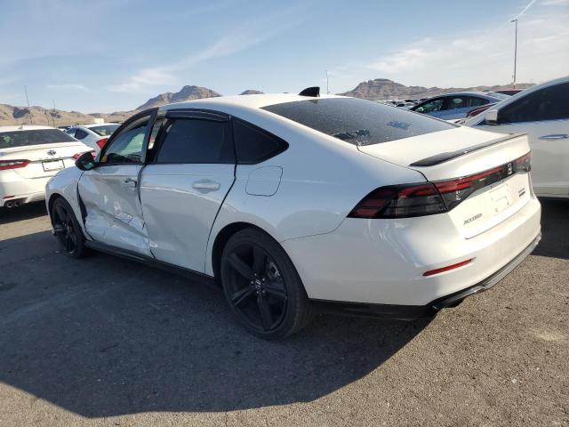 HONDA ACCORD HYB 2023 white  hybrid engine 1HGCY2F76PA047013 photo #3