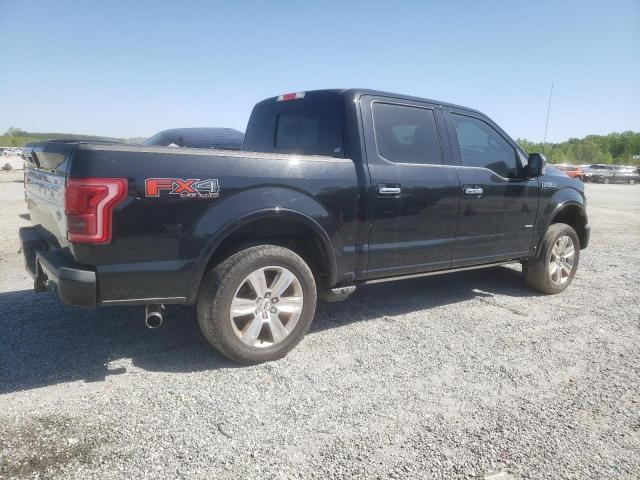 FORD F150 SUPER 2016 black crew pic gas 1FTEW1EG3GFB19071 photo #4