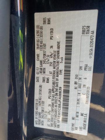 2018 FORD F150 SUPER - 1FTEW1CB8JFA00639