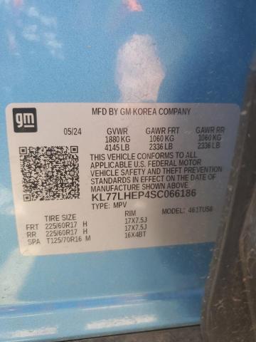 2025 CHEVROLET TRAX 1LT - KL77LHEP4SC066186