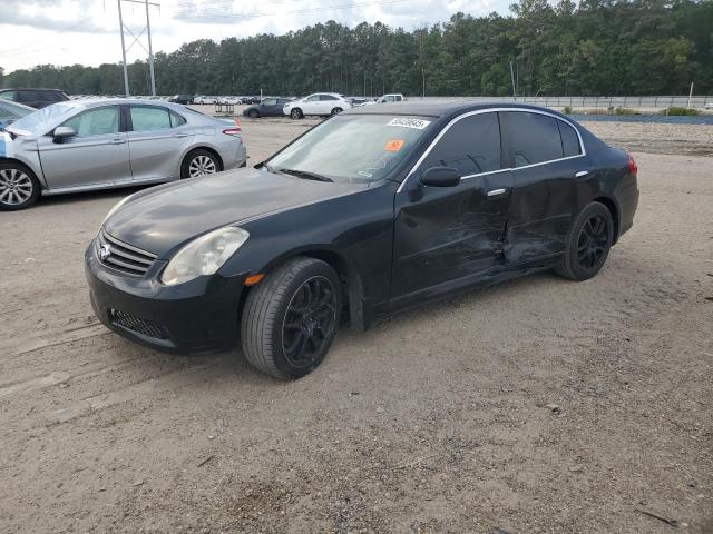 INFINITI G35 2005 black  gas JNKCV51E75M216190 photo #1