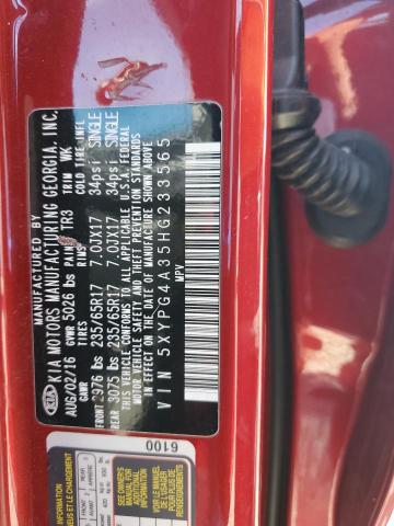 2017 KIA SORENTO LX - 5XYPG4A35HG233565