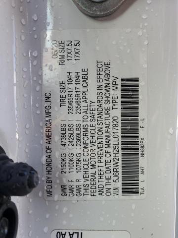 2020 HONDA CR-V LX - 5J6RW2H25LL017820