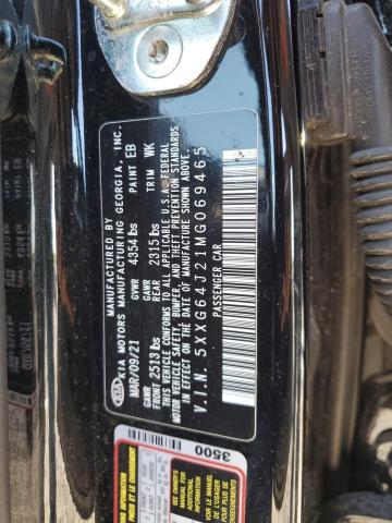 2021 KIA K5 GT LINE - 5XXG64J21MG069465