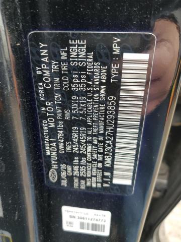 2017 HYUNDAI TUCSON LIM - KM8J3CA27HU293859