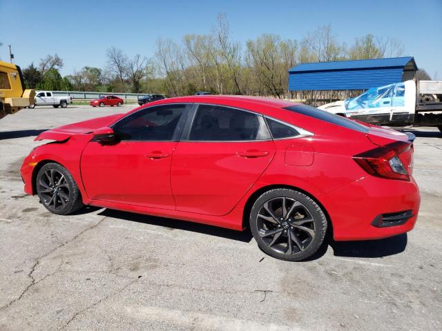 Vin: 2hgfc2f80kh605940, lot: 53298025, honda civic sport 20192