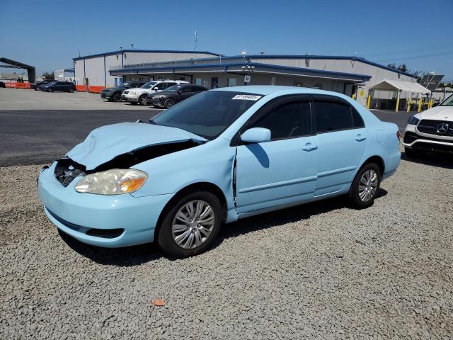 TOYOTA COROLLA CE 2007 blue  gas 1NXBR30E87Z817775 photo #1